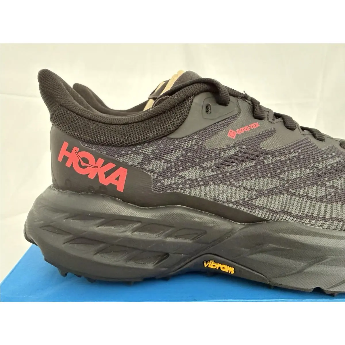 Hoka shoes - Hoka One One HOKA Speedgoat 5 GORE-TEX Spike - 1133532-BBLC - Black 0
