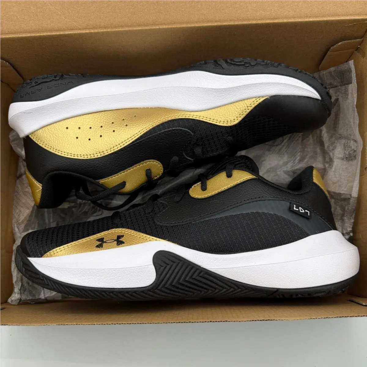 Under Armour shoes - Lockdown 7 Low - Lockdown Low - Black 5