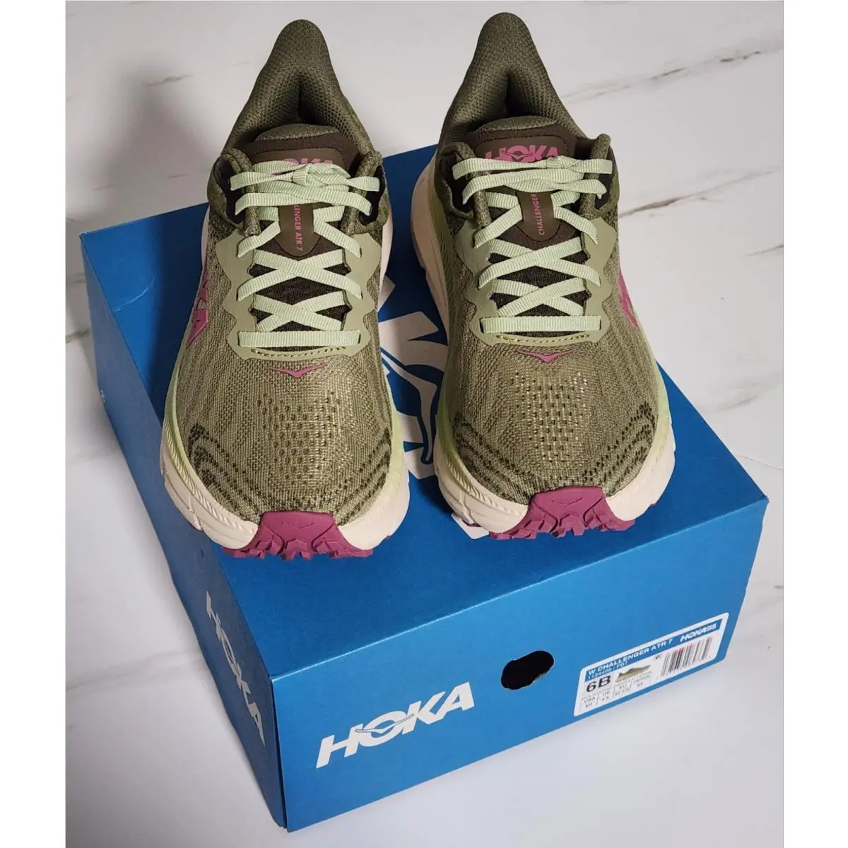 Hoka shoes - Hoka One One Challenger ATR 7 - Green 0