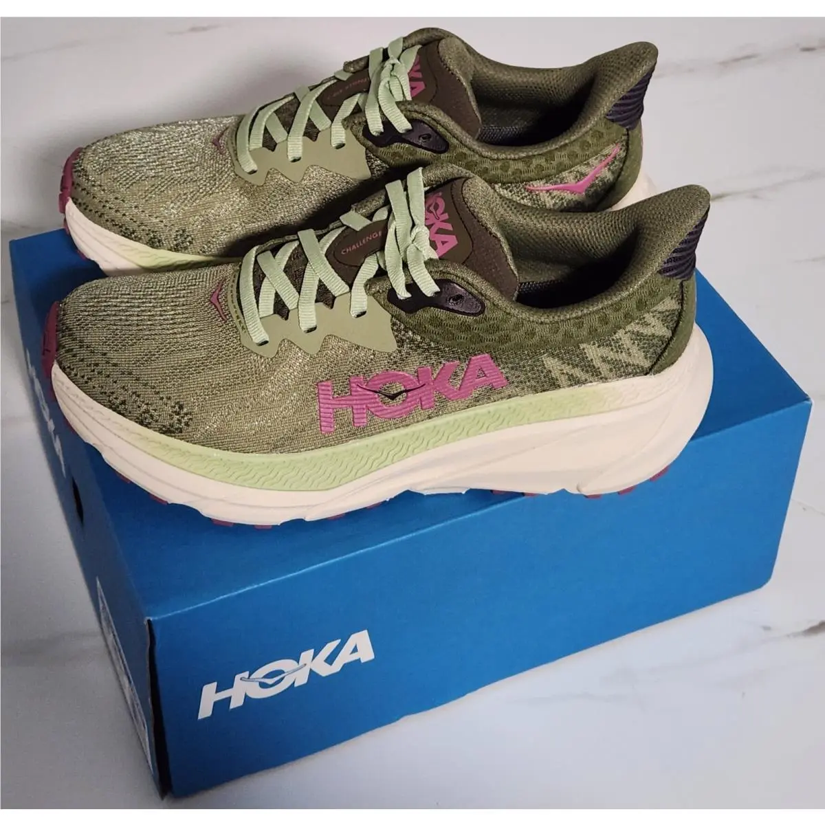 Hoka shoes - Hoka One One Challenger ATR 7 - Green 1