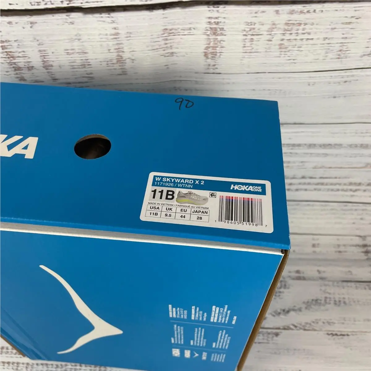 Hoka shoes - Hoka Skyward X 2 - Skyward - White (UPC: 198605519987) 8