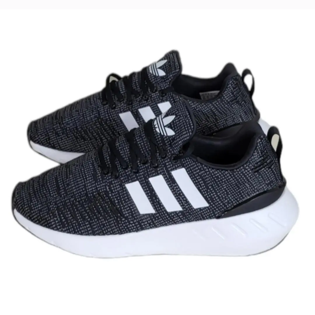 Adidas Swift Run 22 Black White 129135679 Kids Size 6K