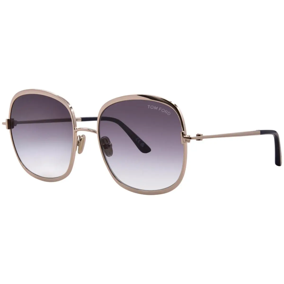 Tom Ford Sofia-02 TF1320/S 28W Sunglasses Women’s Rose Gold/blue Gradient 57mm