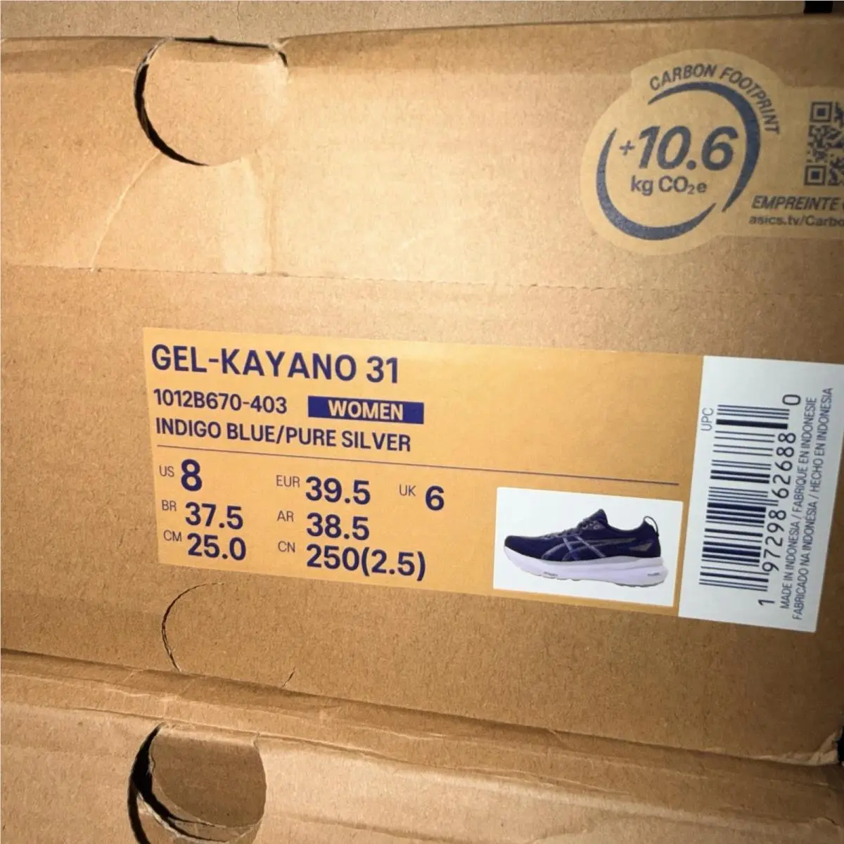 Asics shoes - ASICS Gel Kayano - Gel Kayano - 1012B670-403 - Blue 9
