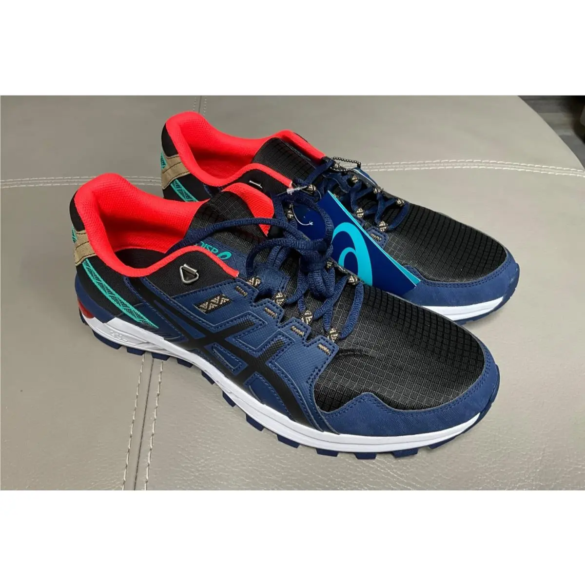 Asics shoes - ASICS GEL-Citrek - 1021A221002 - Blue Black Orange 0