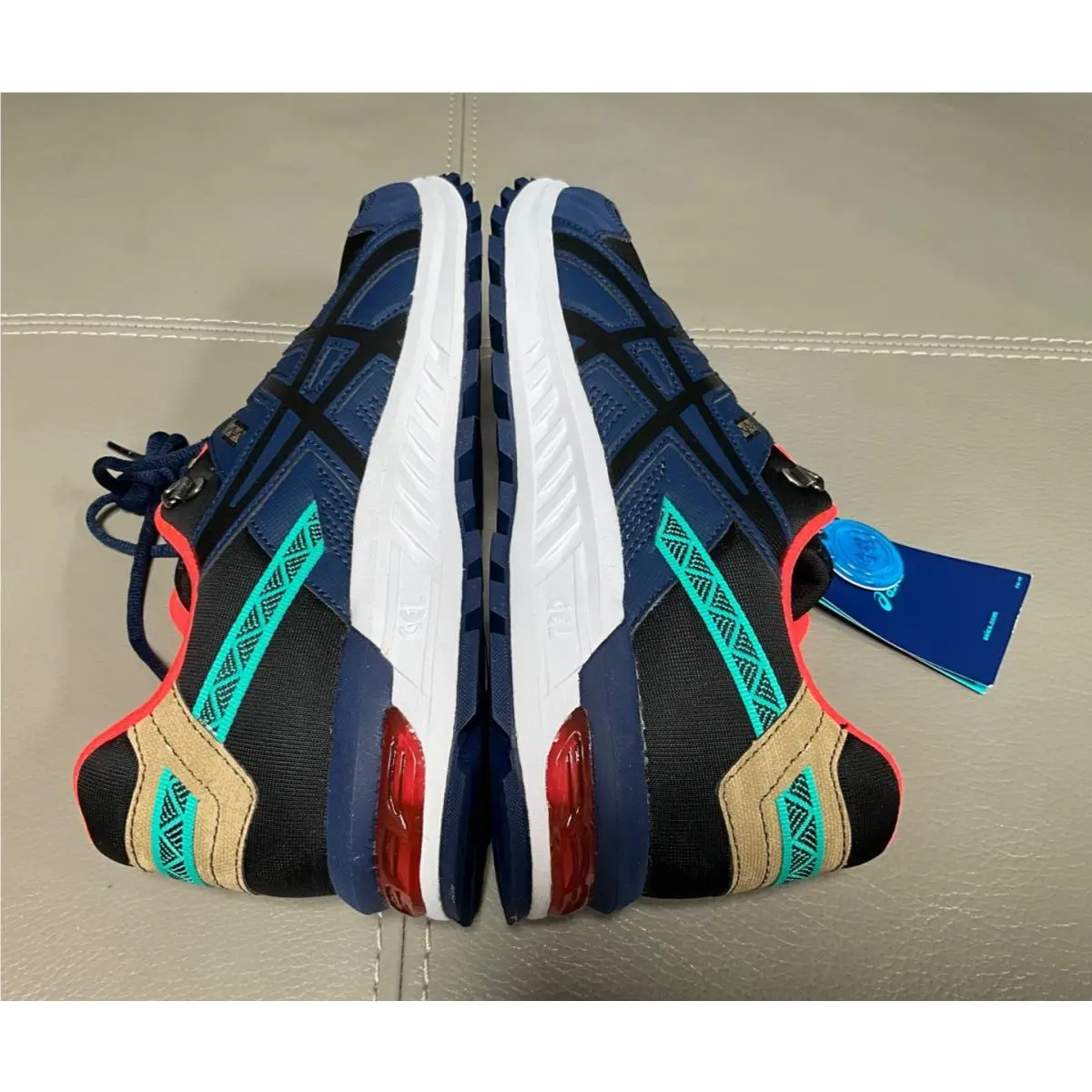 Asics shoes - ASICS GEL-Citrek - 1021A221002 - Blue Black Orange 4