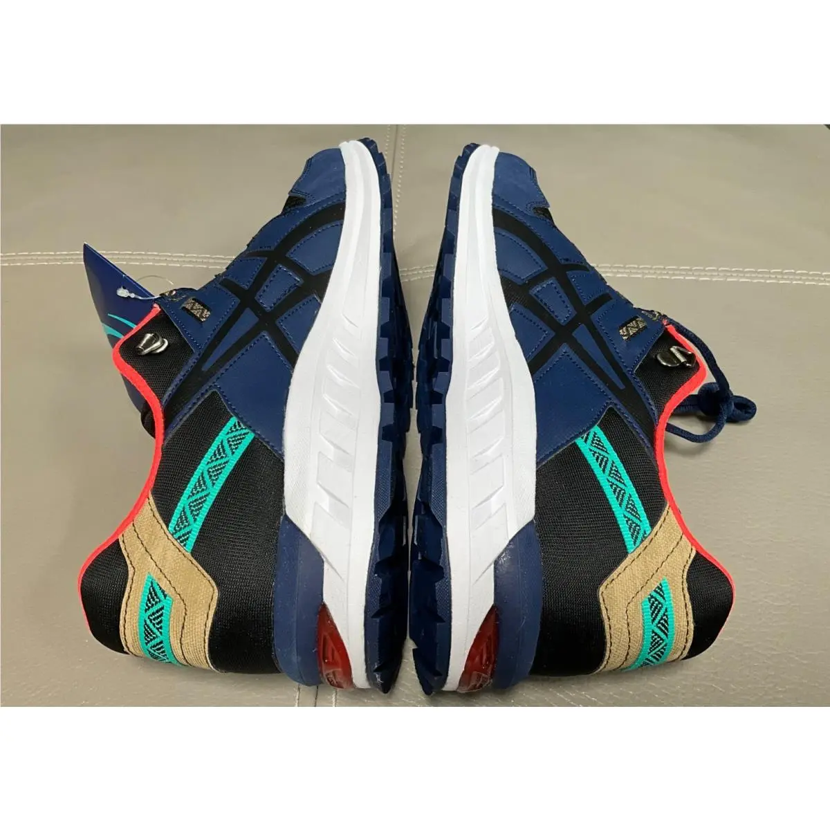 Asics shoes - ASICS GEL-Citrek - 1021A221002 - Blue Black Orange 5