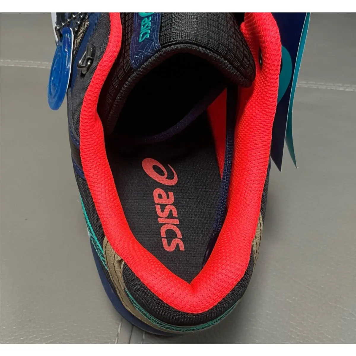 Asics shoes - ASICS GEL-Citrek - 1021A221002 - Blue Black Orange 6