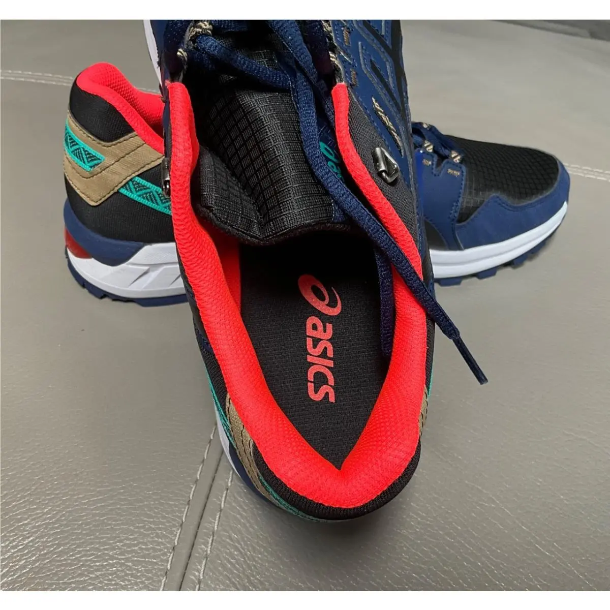 Asics shoes - ASICS GEL-Citrek - 1021A221002 - Blue Black Orange 7