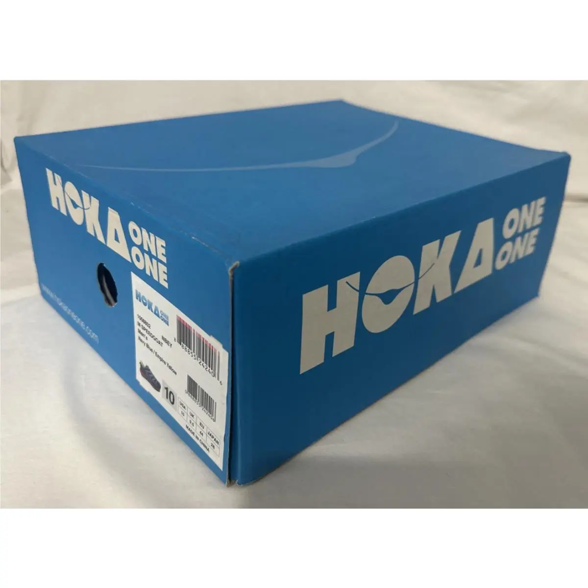 Hoka shoes - Speedgoat - Speedgoat - 1008852 NBEY - Navy Blue - Empire Yellow (UPC: 888855242406) 12