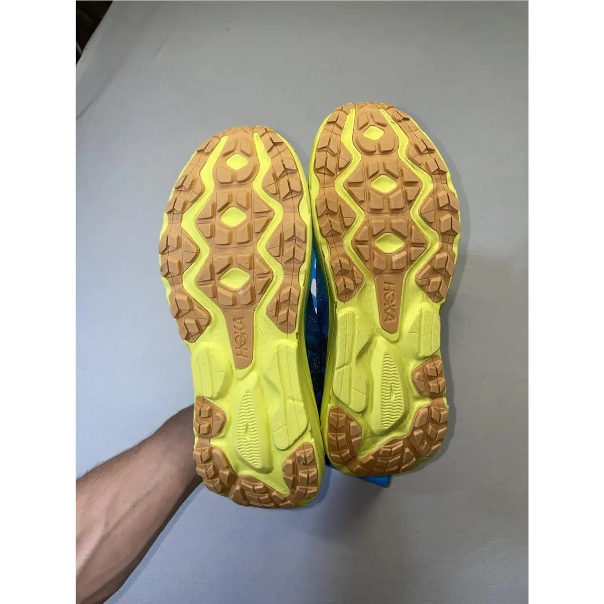 Hoka shoes - Hoka One One Challenger ATR 7 - 1134497-DBEPR - Deep Blue: Neon Yellow 6