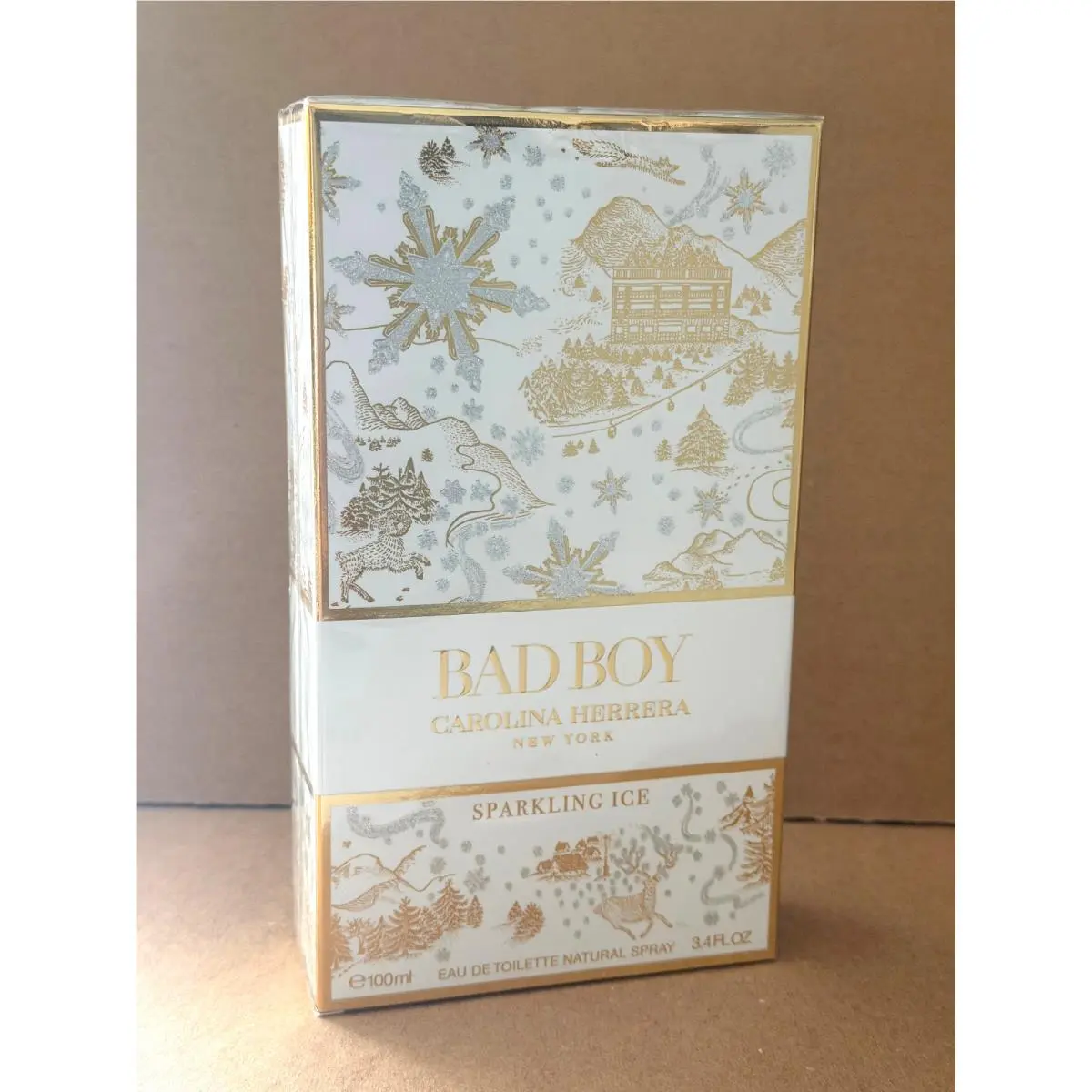 Carolina Herrera Bad Boy Sparkling Ice 3.4 oz Eau De Toilette Spray