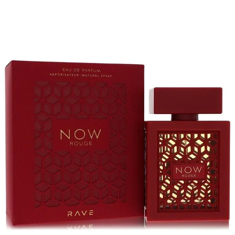 Rave Now Rouge  Eau De Parfum Spray 3.4 oz For Women by Lattafa