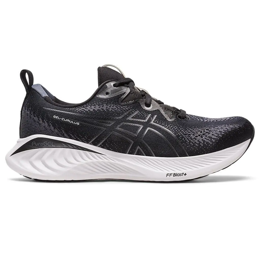 Asics Women`s Gel-cumulus 25 Running Shoes 5 US Narrow Black/ White