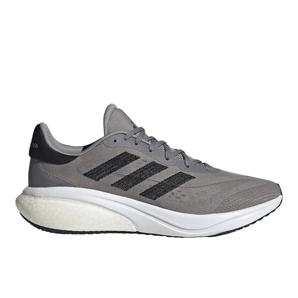 Adidas Supernova 3 Running Mens Grey Sneakers Athletic Shoes IE4365
