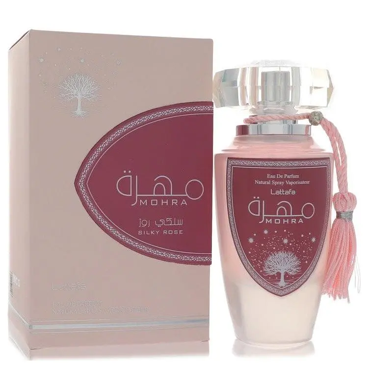 Mohra Silky Rose  Eau De Parfum Spray 3.4 oz For Women by Lattafa