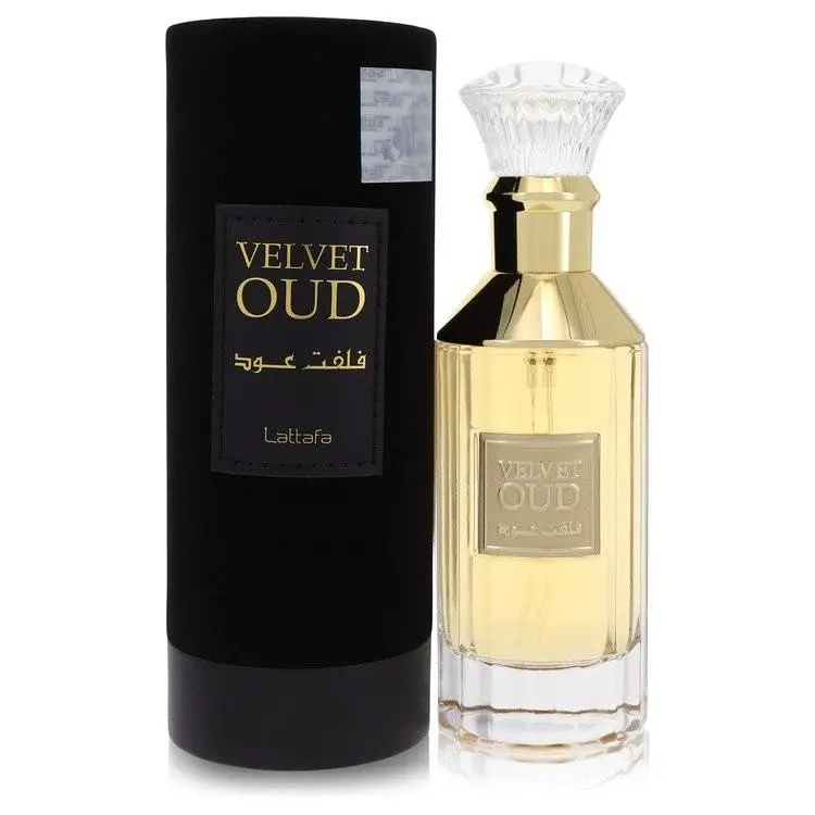 Lattafa Velvet Oud by Lattafa Eau De Parfum Spray Unisex 3.4 oz For Women