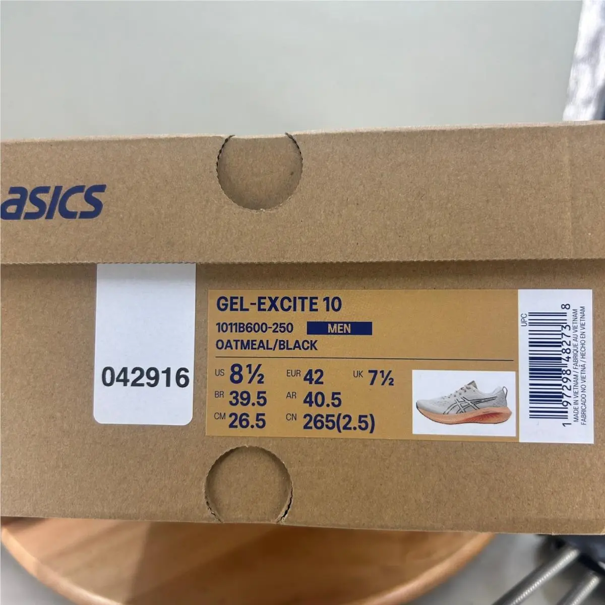 Asics shoes - ASICS GEL-Excite 10 - Ivory 0
