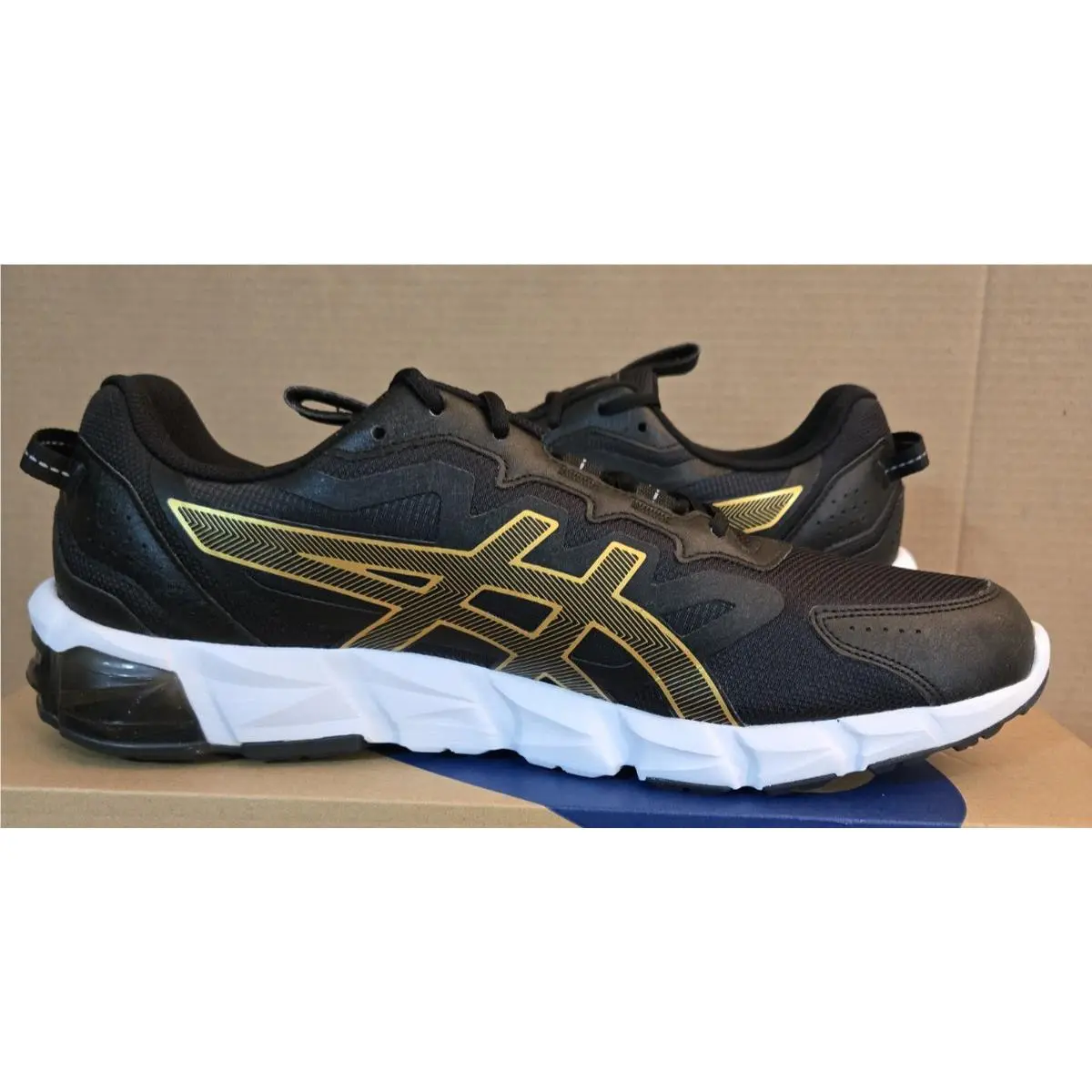 Asics shoes - ASICS GEL-Quantum 90 - 1201A064-002 - Black/Pure Gold 5