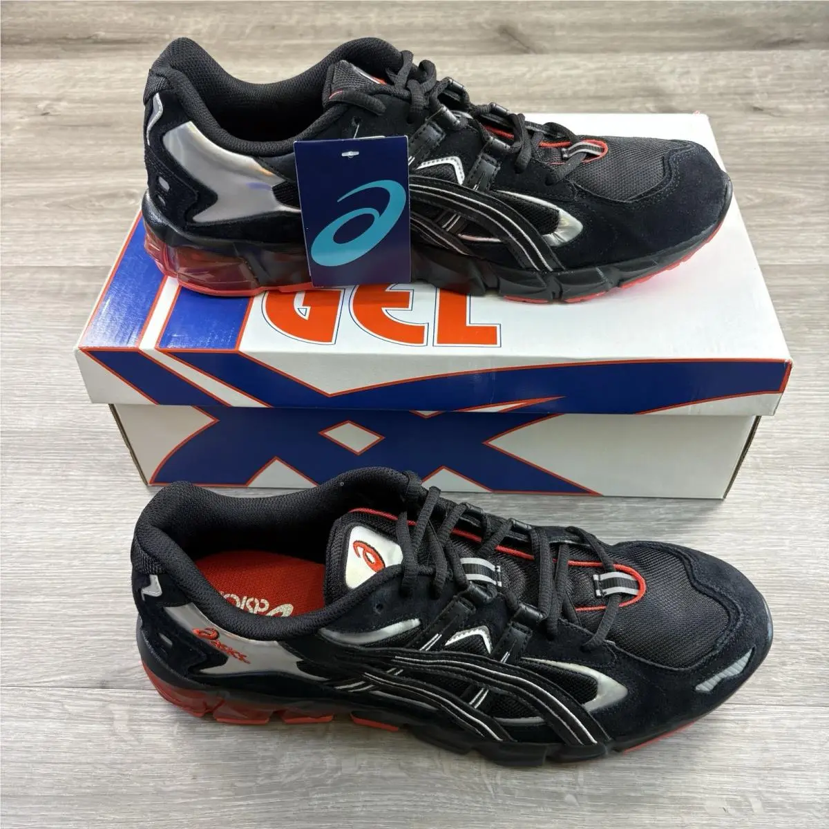 Asics Gel Kayano 5 Kzn Black Mens Size 13 1021A08-001 Running