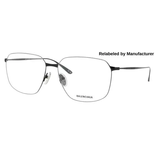 Balenciaga BB0414O-001-61-RELABELED Eyeglasses Eye Glasses 001 Black N