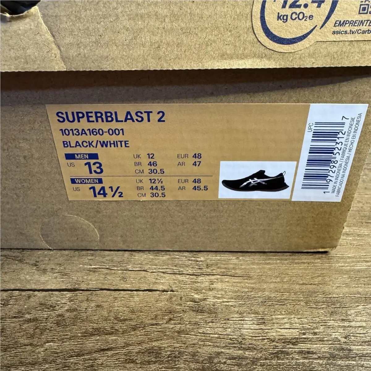 Asics shoes - ASICS Superblast 2 - Superblast - 1013A160-001 - Black 0