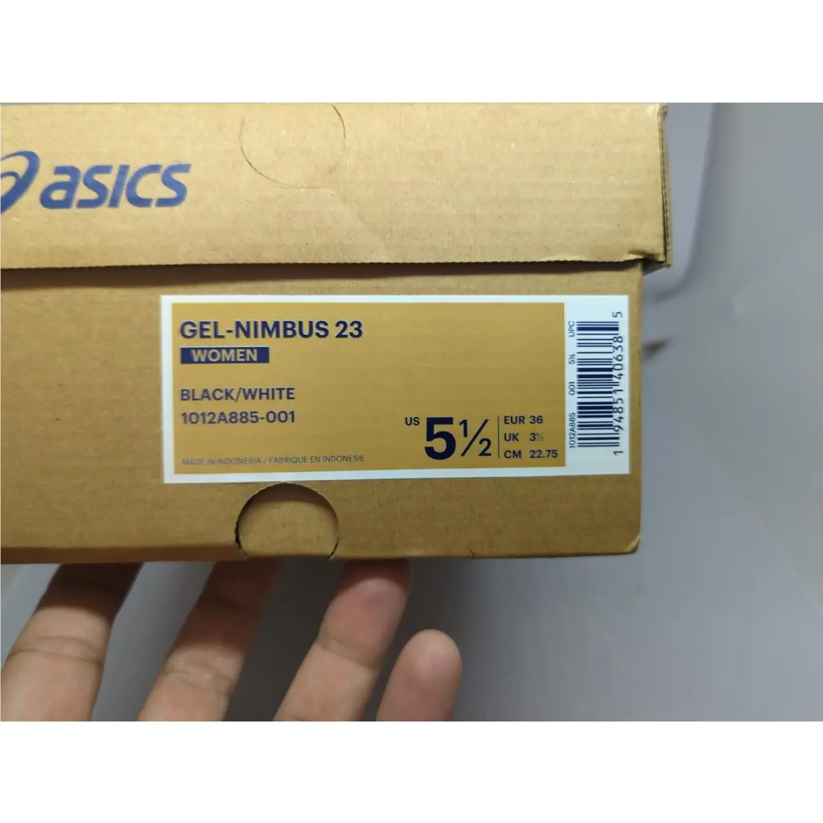 Asics shoes - ASICS GEL-Nimbus 23 - 1012A885-001 - Black (UPC: 194851406385) 8