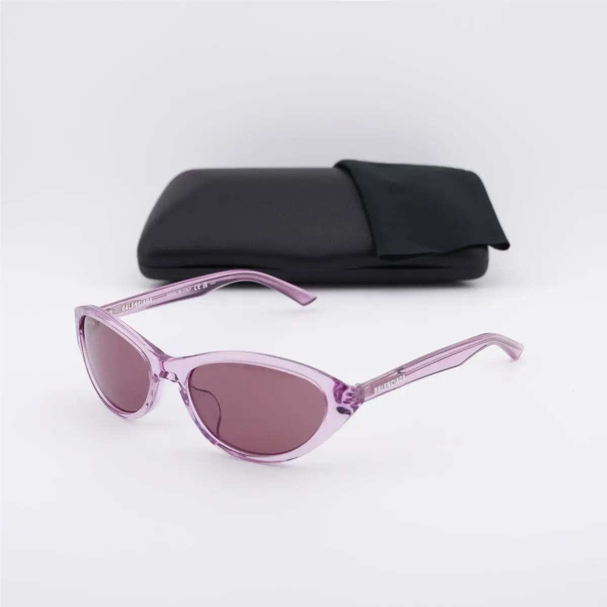 Balenciaga BB0404SK 004 Shiny Violet/violet 58-18-135 Sunglasses