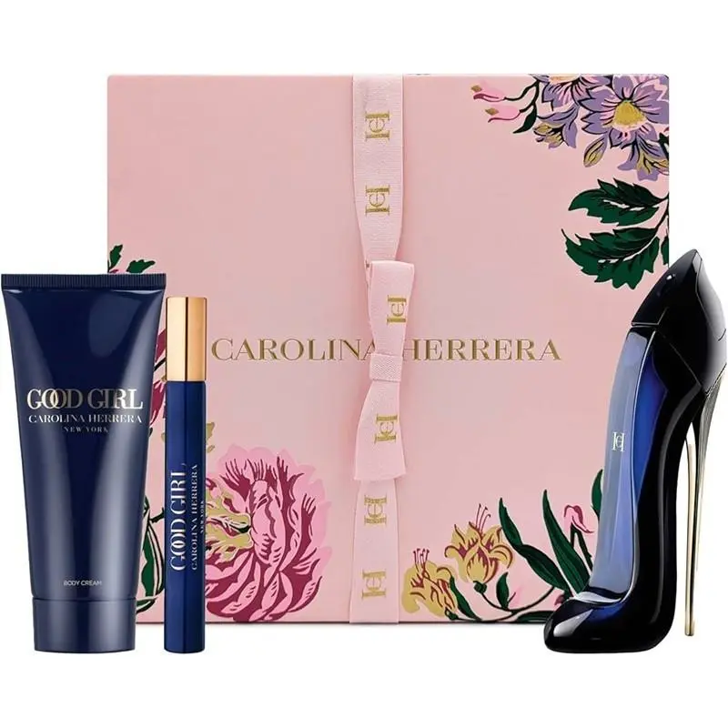 Good Girl Carolina Herrera Women 3Pcs Set 2.7 oz 0.34 oz Edp Spray BL
