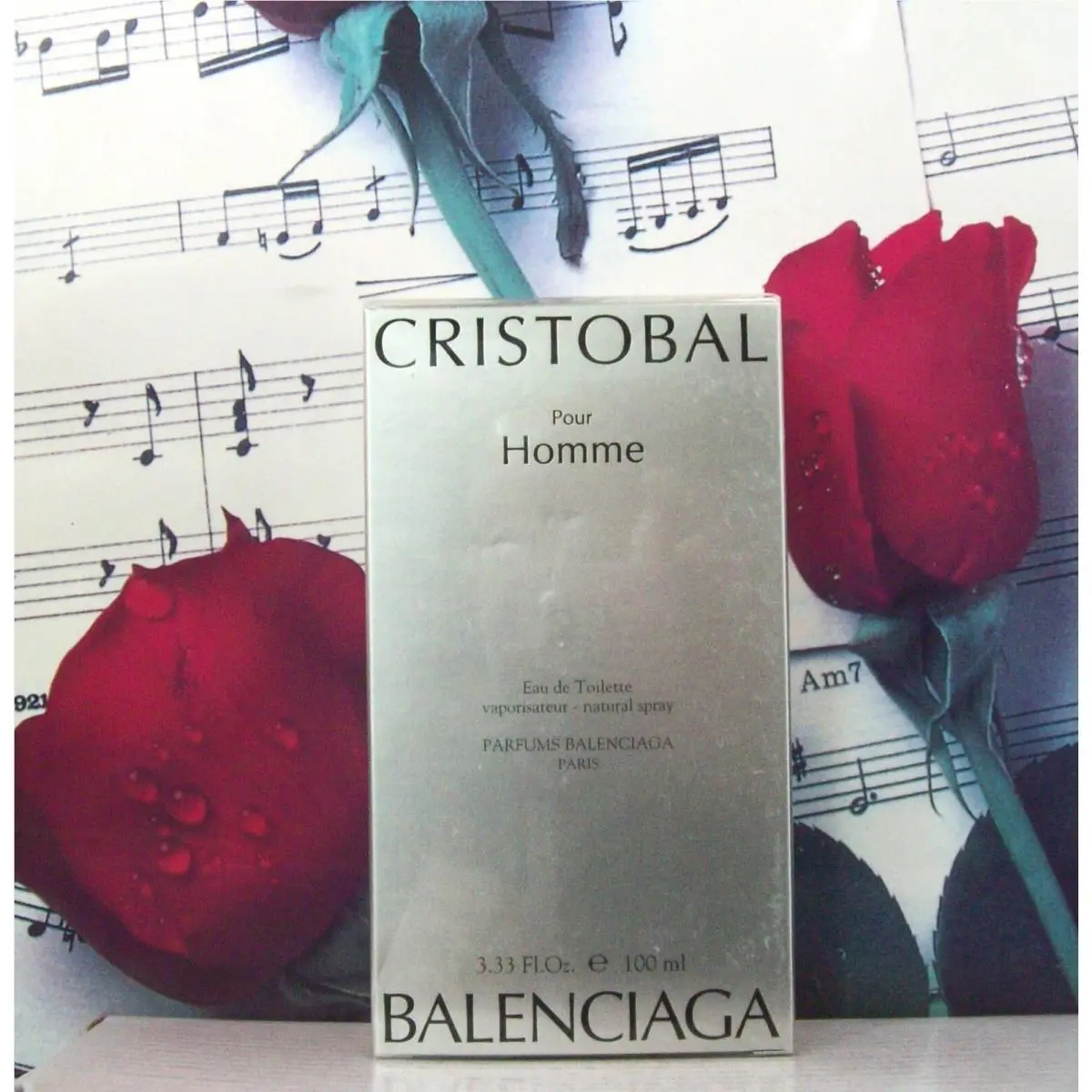 Balenciaga Cristobal Pour Homme Edt Spray 3.33 Fl. Oz. Box