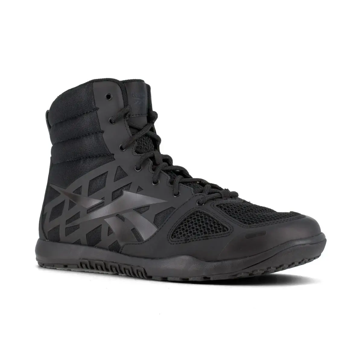 Reebok Men`s Nano 6 Inch Tactical Boot - Taa Compliant Soft To Black - 12 Wide