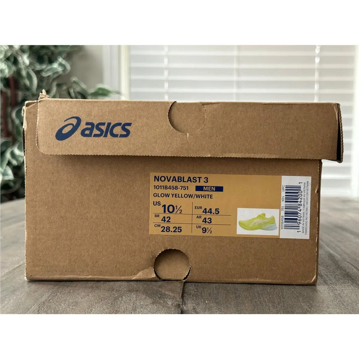 Asics shoes - Asics Novablast 3 - Novablast - 1011B458-751 - Glow Yellow/White (UPC: 196074842001) 16
