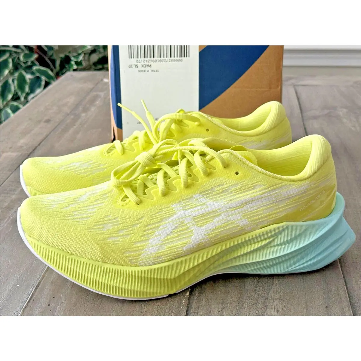 Asics shoes - Asics Novablast 3 - Novablast - 1011B458-751 - Glow Yellow/White (UPC: 196074842001) 0