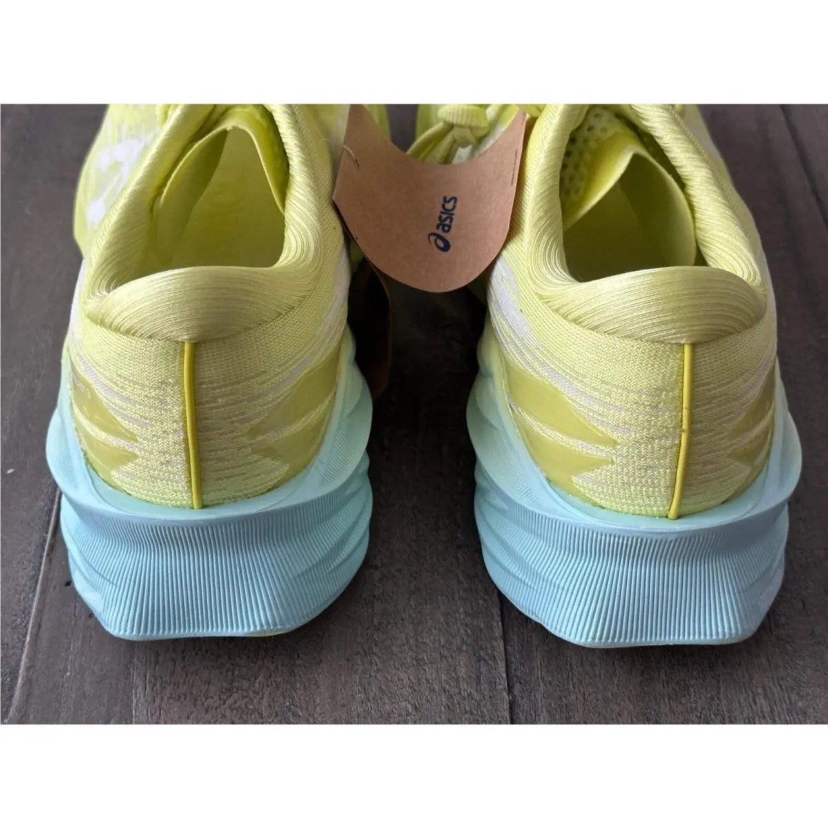 Asics shoes - Asics Novablast 3 - Novablast - 1011B458-751 - Glow Yellow/White (UPC: 196074842001) 9