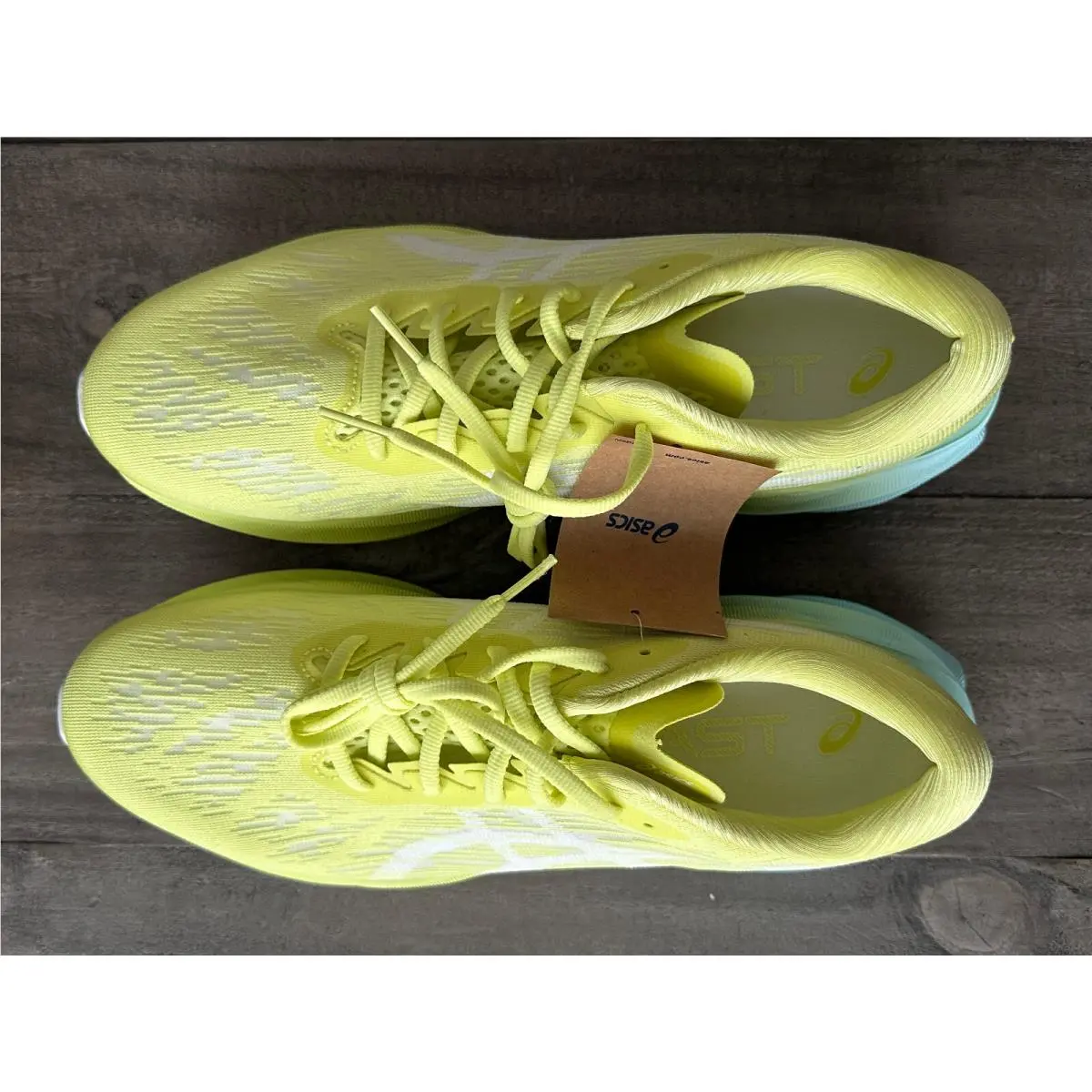 Asics shoes - Asics Novablast 3 - Novablast - 1011B458-751 - Glow Yellow/White (UPC: 196074842001) 10