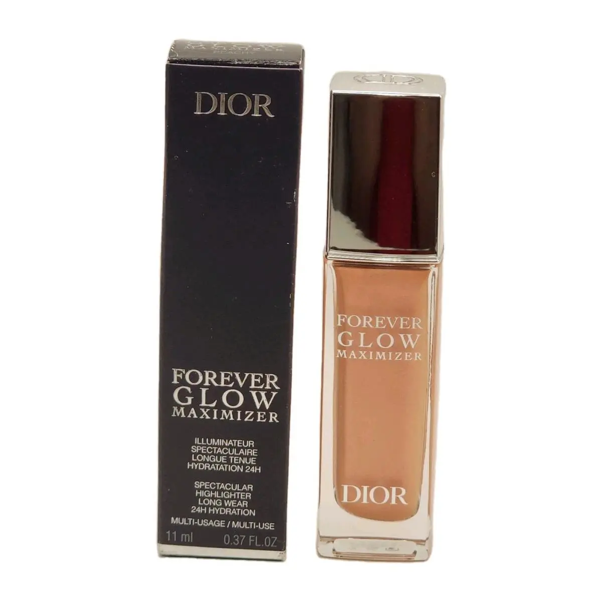 Dior Forever Glow Maximizer Highlighter Peachy .37 fl oz / 11ml