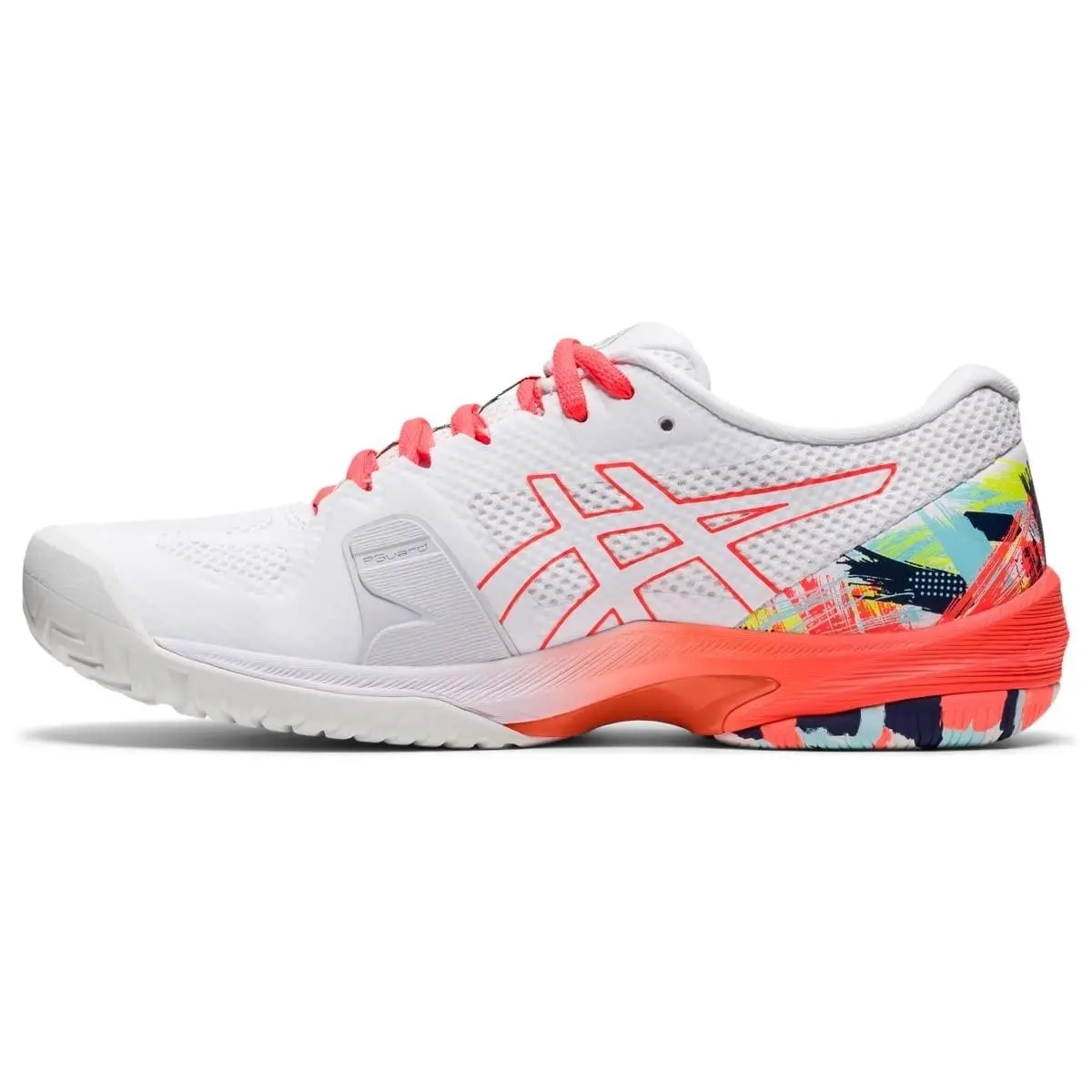 Asics shoes - Court Speed FlyteFoam - Court Speed FlyteFoam - White/Sunrise RED (UPC: 4550329433684) 0