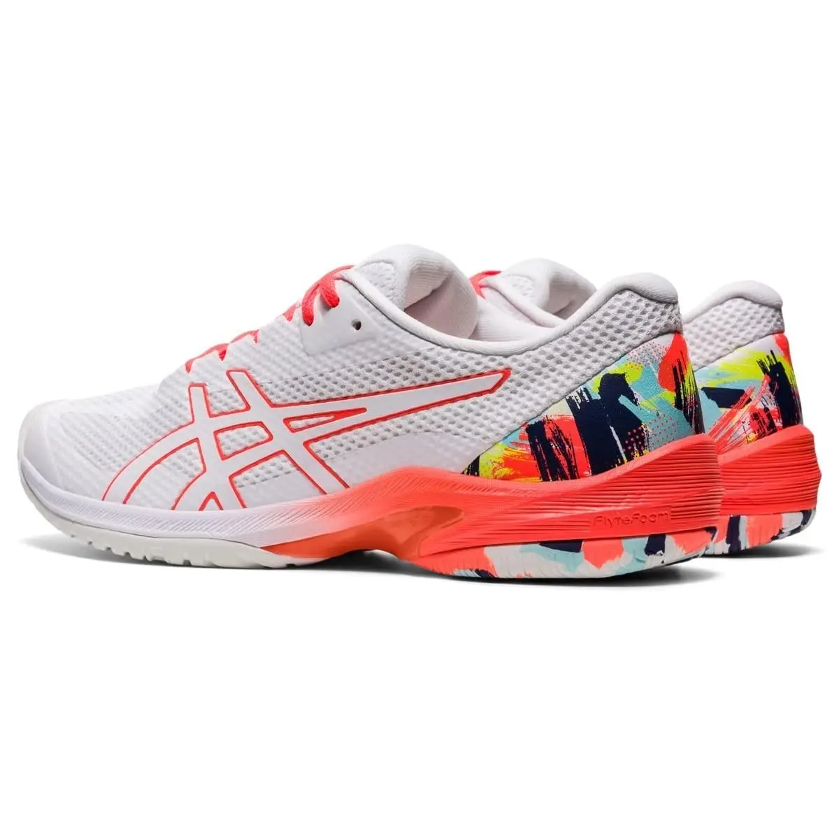 Asics shoes - Court Speed FlyteFoam - Court Speed FlyteFoam - White/Sunrise RED (UPC: 4550329433684) 2
