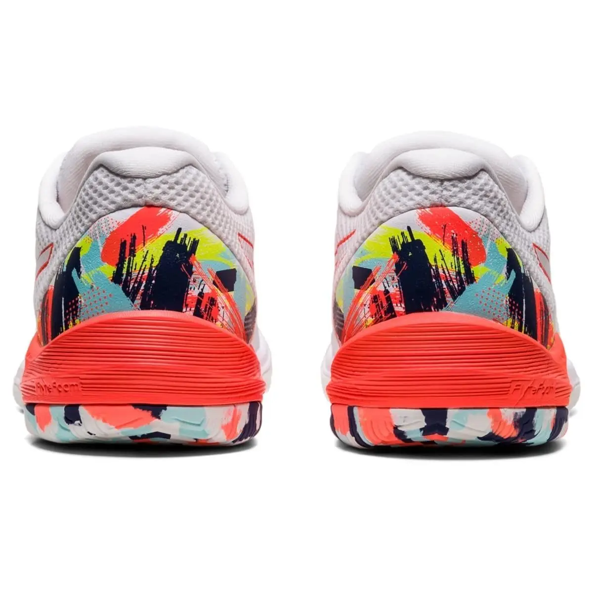 Asics shoes - Court Speed FlyteFoam - Court Speed FlyteFoam - White/Sunrise RED (UPC: 4550329433684) 3