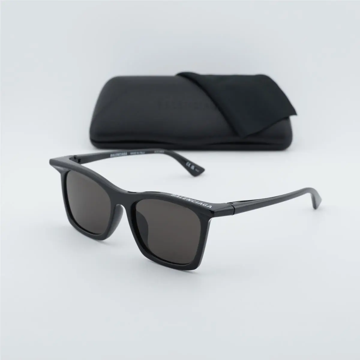 Balenciaga BB0099S 001 Black/grey 52-18-140 Sunglasses