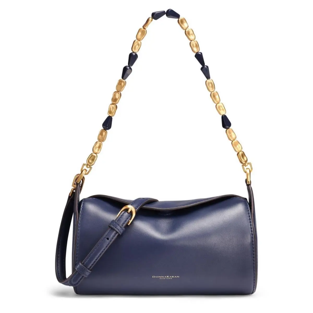 Donna Karan York Women`s Crinoline Crossbody Handbag Dark Night Blue