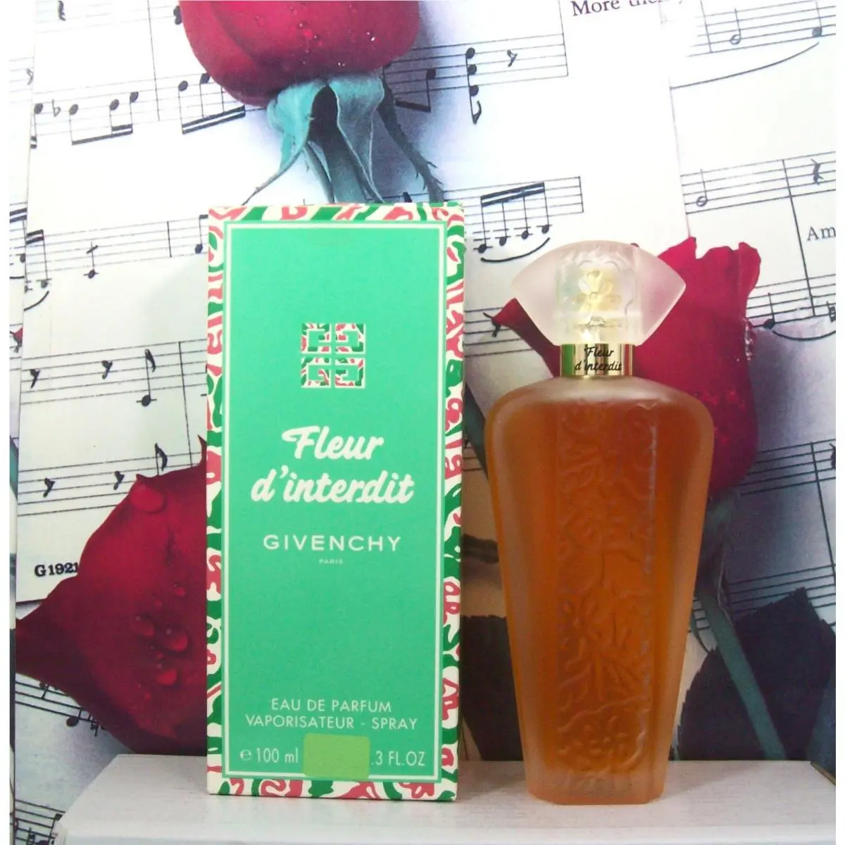 Fleur D`interdit Edp Spray 3.3 Fl. Oz. Nwb. Vintage by Givenchy
