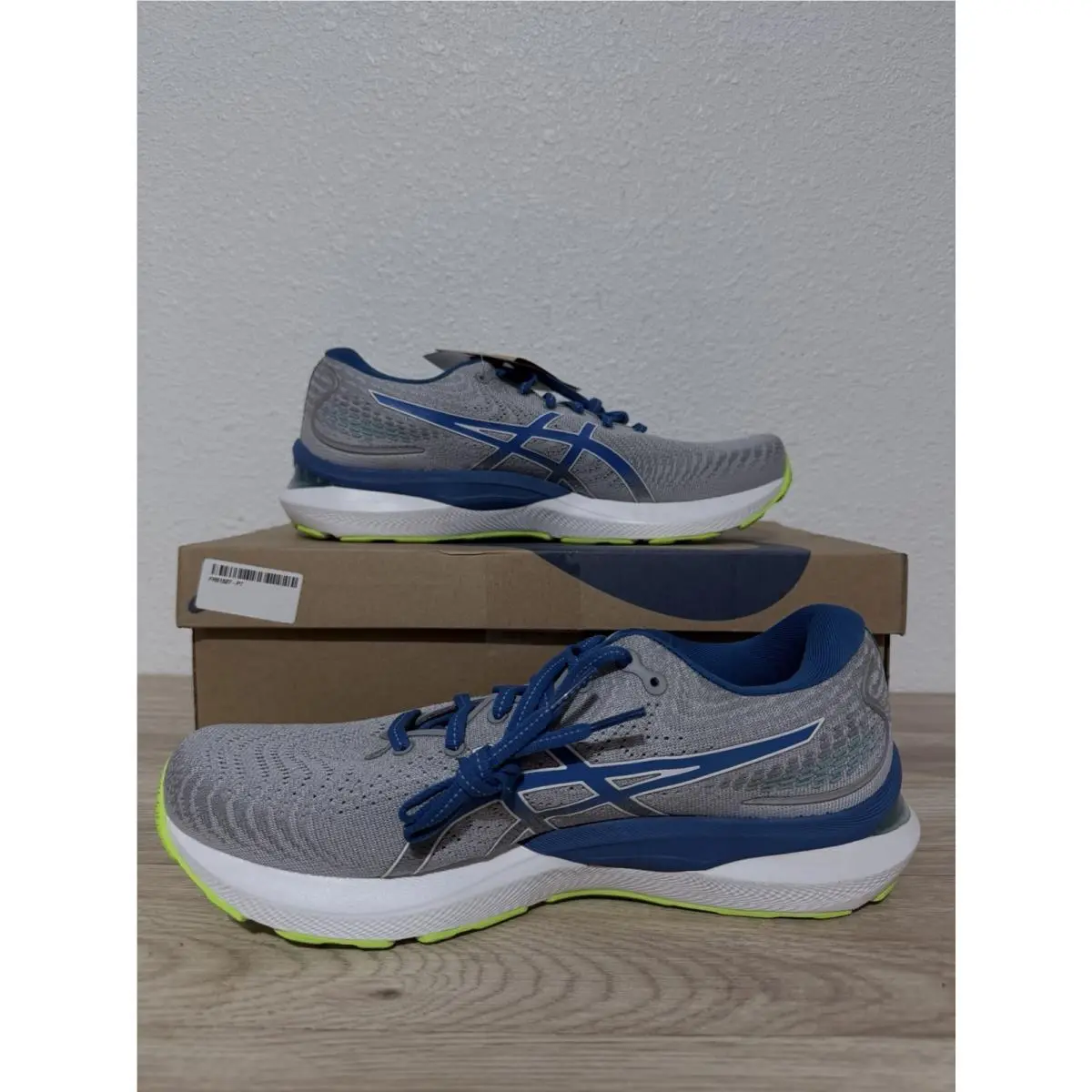 Asics Gel-cumulus 24 1011B365-021 Mens Sheet Rock/lake Drive Sz 10 Wide 2E