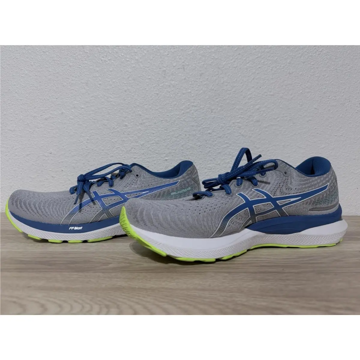 Asics shoes - GEL-CUMULUS - 1011B365-021 - Gray/blue/white (UPC: 196074052134) 1