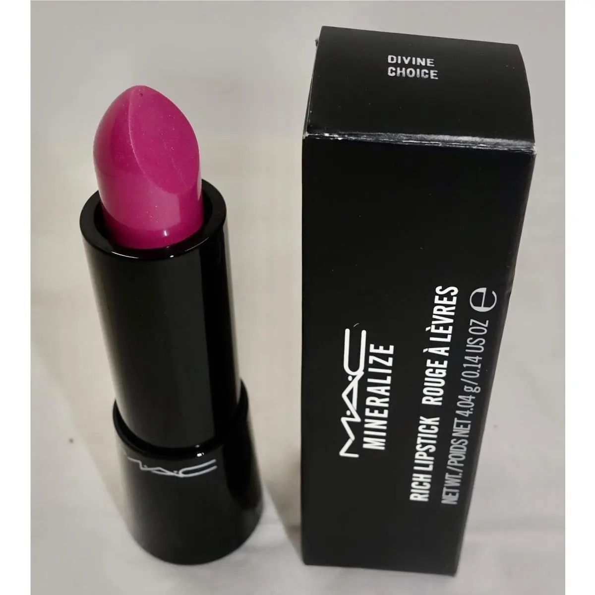 Mac Mineralize Rich Lipstick Divine Choice - 4.04g/ 0.14 OZ