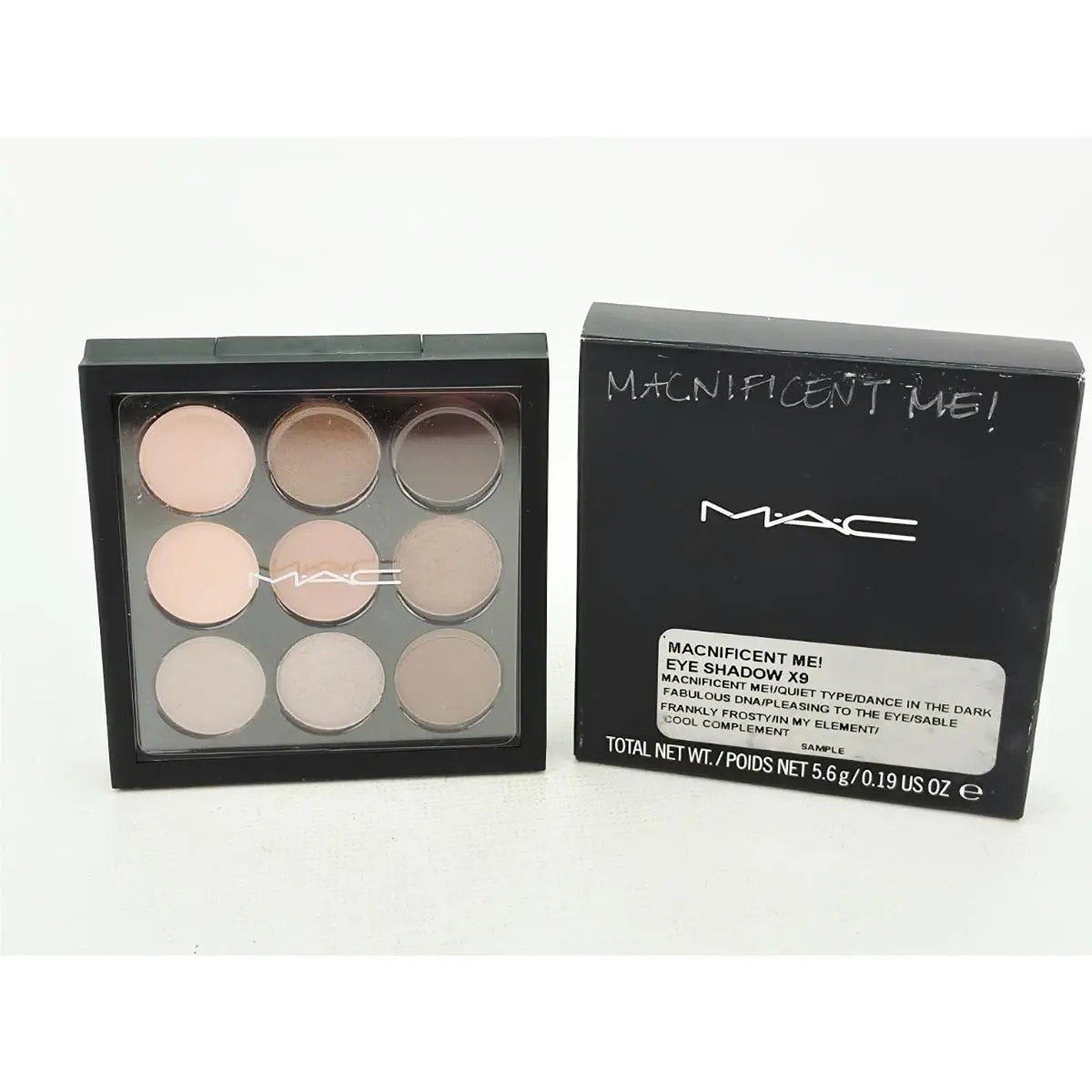 Mac Eye Shadow x 9 Palette Pressed Powder Magnificent Me