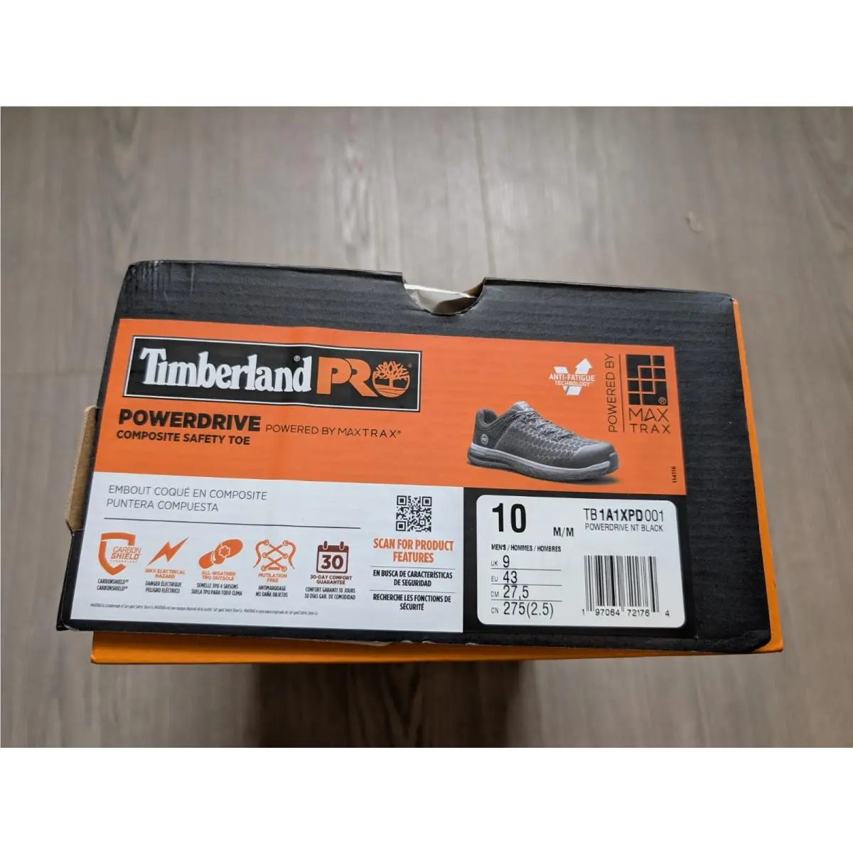 Timberland shoes - Timberland Pro Power Drive NT - Black 4