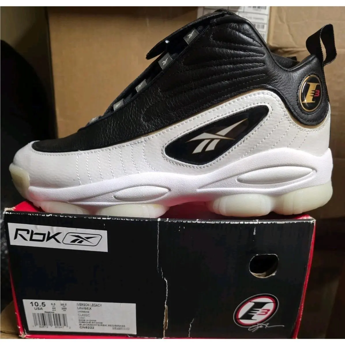 Reebok shoes - Reebok Iverson Legacy - Iverson Legacy - CN8222 - Black 0