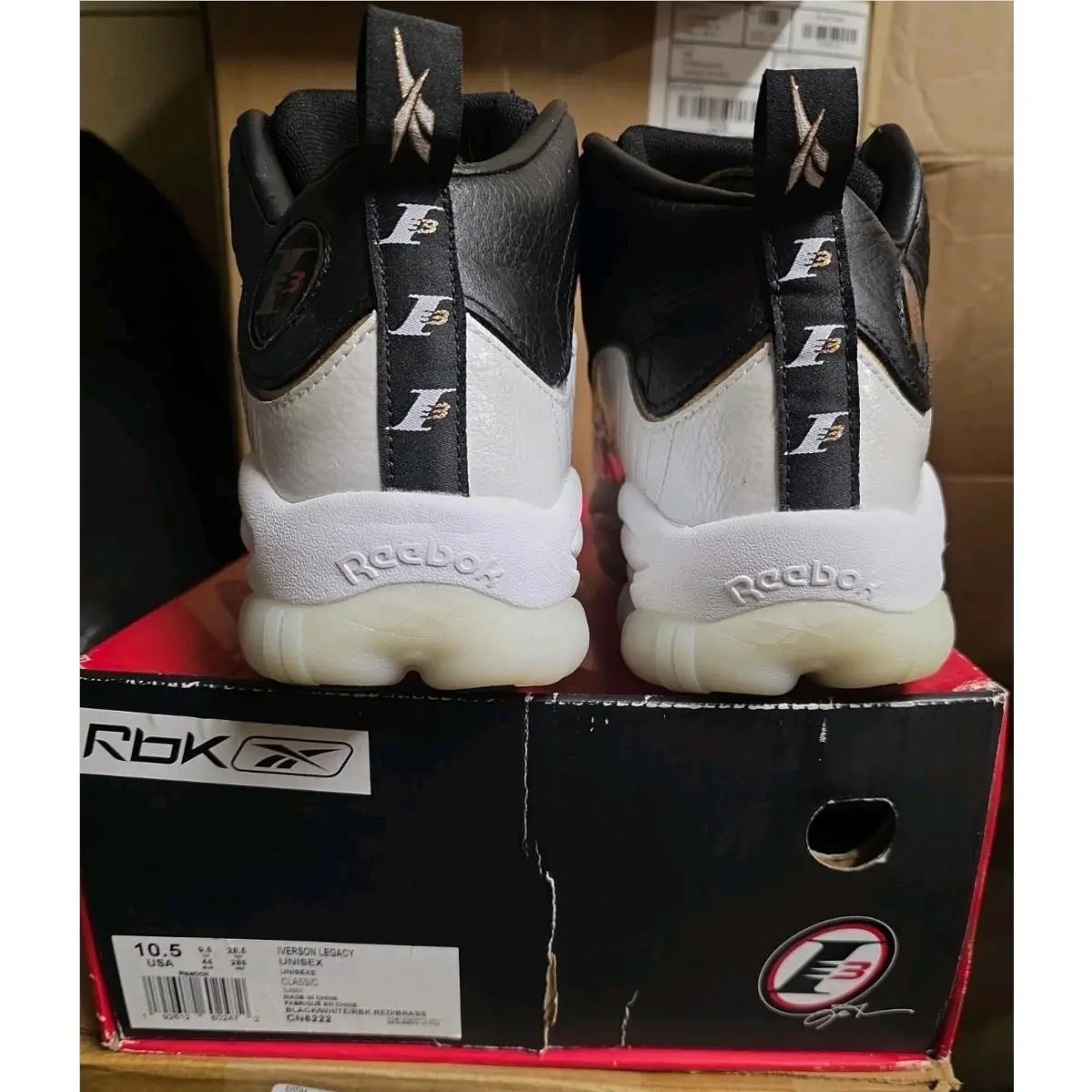 Reebok shoes - Reebok Iverson Legacy - Iverson Legacy - CN8222 - Black 1