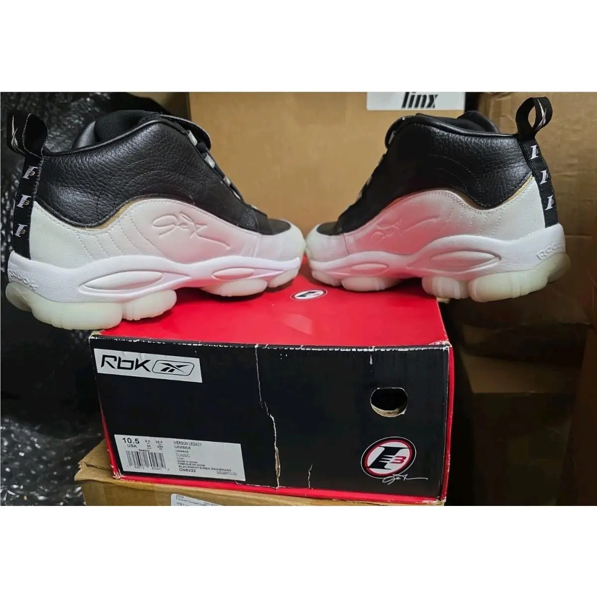 Reebok shoes - Reebok Iverson Legacy - Iverson Legacy - CN8222 - Black 2